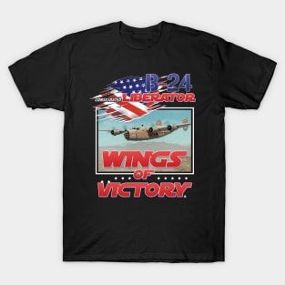 B-24 Liberator Wings of Victory T-Shirt